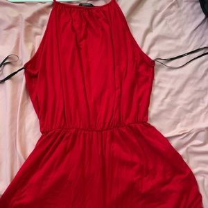 Red forever 21 romper